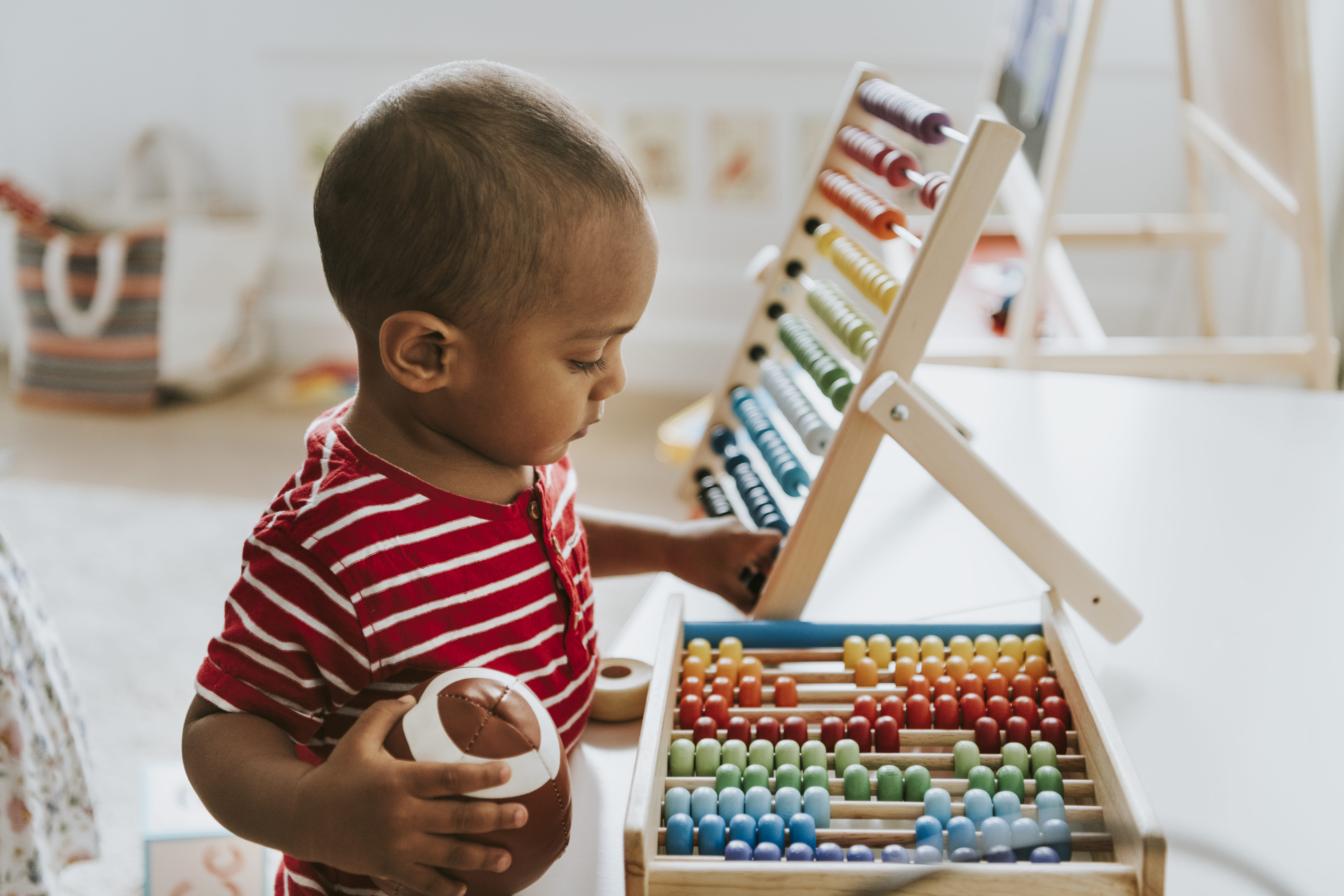 Children learning at Brain Theatre Academy Creche